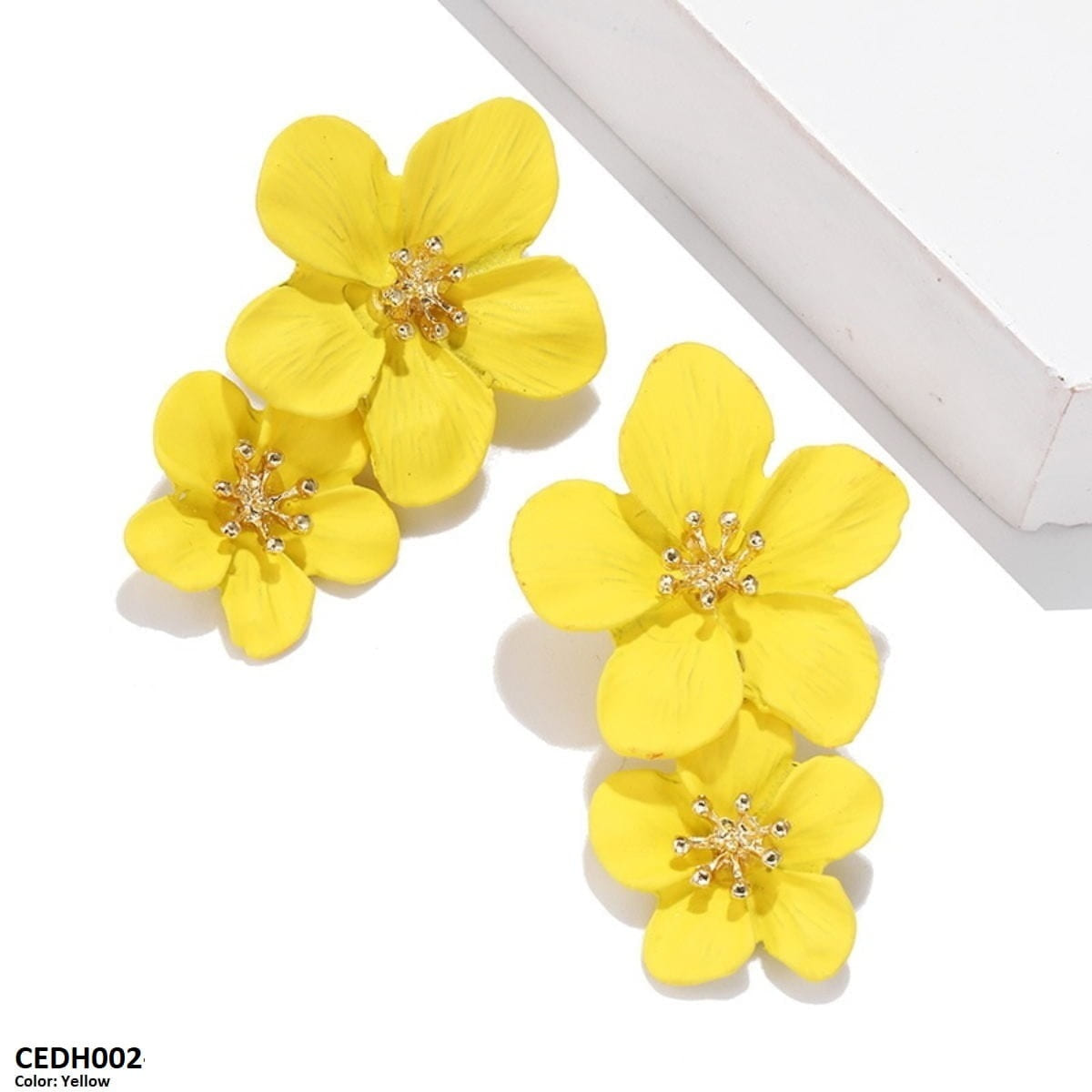 Flower Drop Earrings