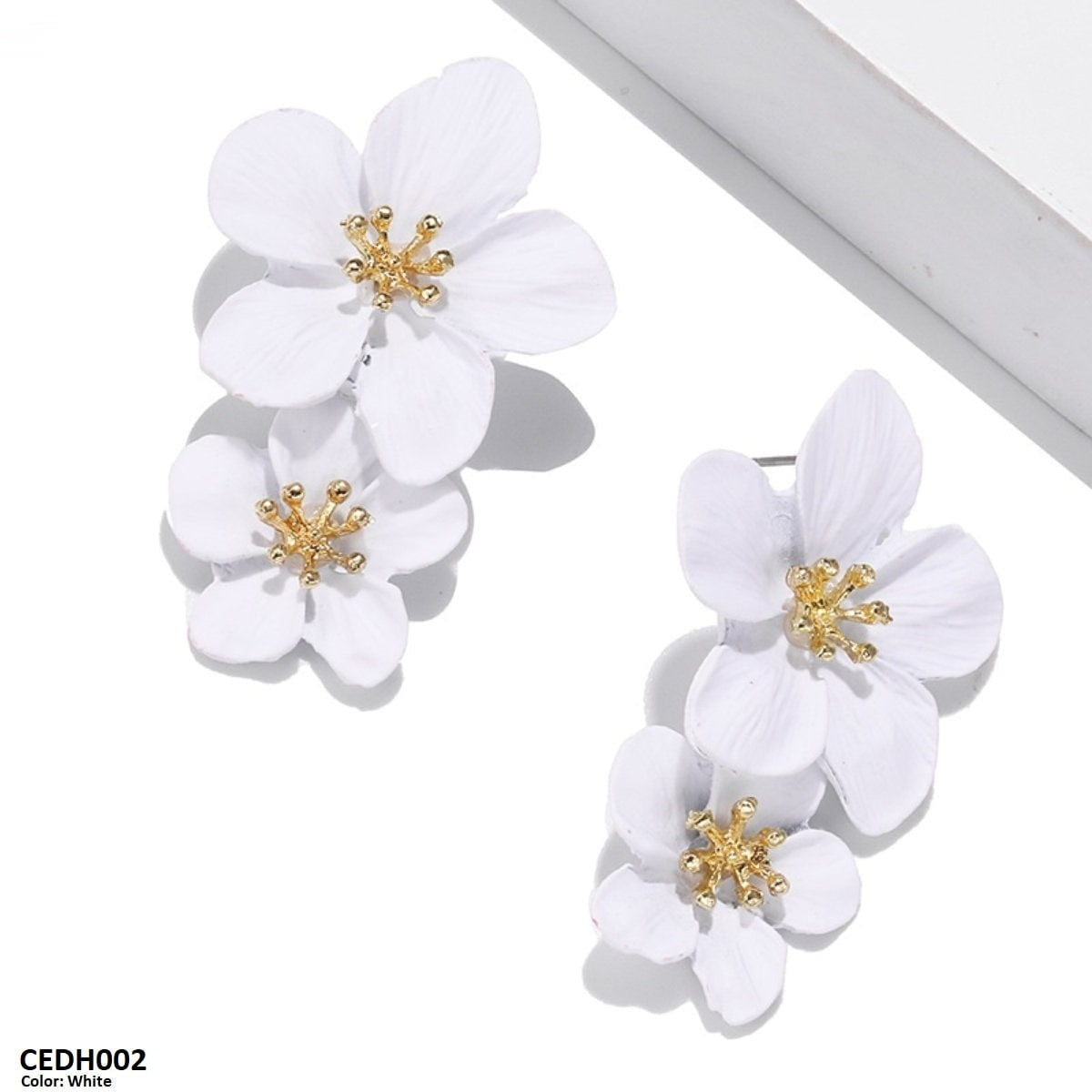 Flower Drop Earrings