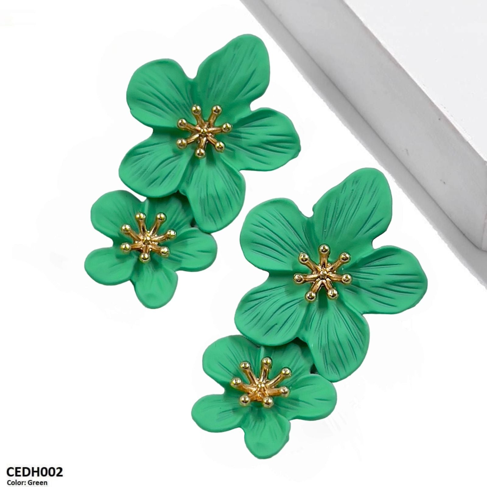 Flower Drop Earrings